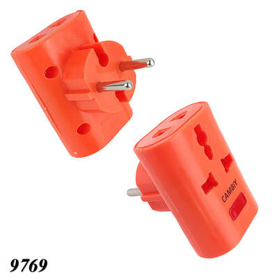 Трійник перехідник KM 162 помаранчевий