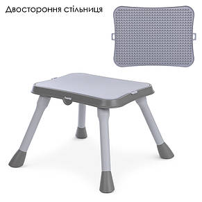 Стільчик для годування 3в1 Bambi M 5672-11 (трансформер стіл та стілець, майданчик для збирання конструктора), фото 5