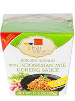 Тайская Лапша в коробочке с индонезийским соусом Мие Горенг Indonesian Mie Goreng Hokkien Thai Delight 330 г