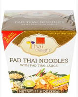 Тайская Лапша в коробочке с соусом Пад Тай Pad Thai Sauce Hokkien Thai Delight 330 г