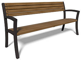 Лавка паркова "Хвиля" SiverSport L002