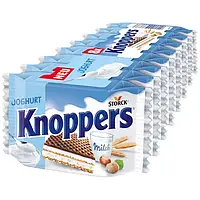 Вафли Knoppers з йогуртовою начинкою 200г