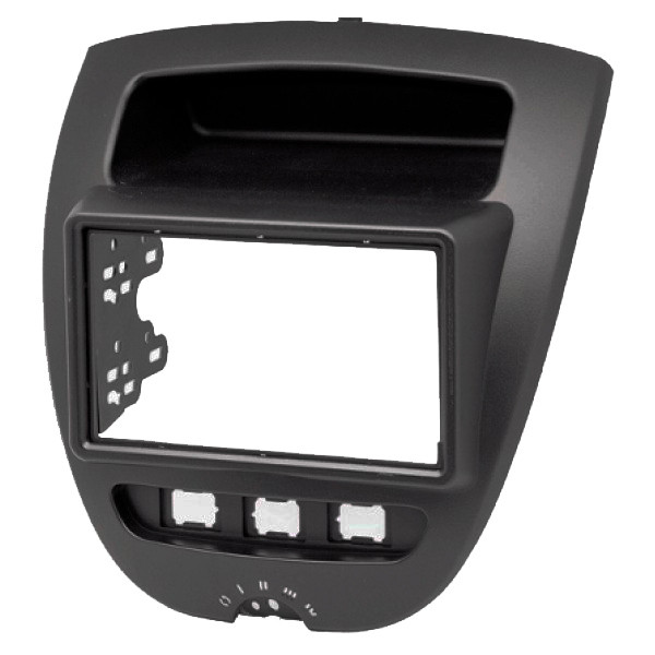 2-DIN переходная рамка Toyota Aygo 2005- 2014, Peugeot, Citroen, Carav 11-167 - фото 1 - id-p246176292