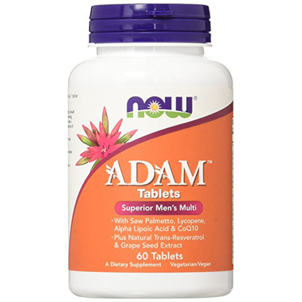 NOW ADAM Tablets Superior Mens Multi (60 tabs)