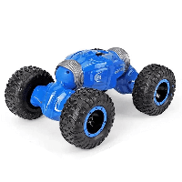 Машинка перевёртыш на радиоуправлении JJRC Q70 1/16 Blue - радиоуправляемый вездеход трансформер 4WD 40мин 50м