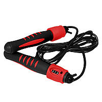 Скакалка з лічильником з підшипниками SportVida SV-HK0334 класична для стрибків тренувань R_1882