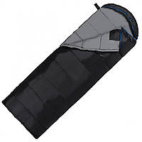 Спальний мішок (спальник) ковдра SportVida SV-CC0072 -3 ...+ 21°C R Black/Grey Original R_1786