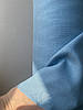 Блакитна лляна тканина, 100% льон, колір 1586, фото 2