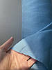 Блакитна лляна тканина, 100% льон, колір 1586, фото 5