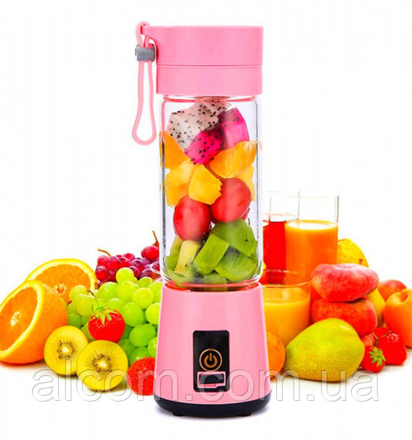 Блендер Jiuce Cup Fruits акумуляторний портативний usb блендер