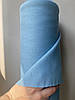 Блакитна лляна тканина, 100% льон, колір 1586, фото 3