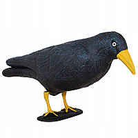 Ворон для отпугивания птиц Springos GA0131 Original Пугало ворон пластиковый R_1705