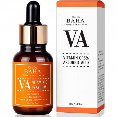 Сироватка з вітаміном C 15% (Vitamin C 15% Serum) Cos De BAHA 30 мл термін до 11/24 року