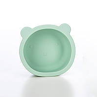 Силіконова миска дитяча FreeOn  Lion, mint