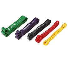 Еспандер-петля 2-57 кг Cornix Power Band XR-0086 гума для фітнесу набір 5 шт R_1892