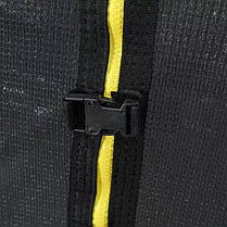 Батут для дому Rippey ZUMA 244 см 8FT Black/Blue N, фото 6