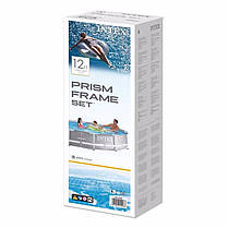 Басейн каркасний Intex 26710 Prism Frame Pool 366 x 76 см Grey N, фото 5