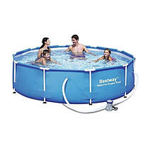 Каркасний басейн Bestway 56679 Steel Pro Round Pool 305 x 76 см Blue N, фото 3