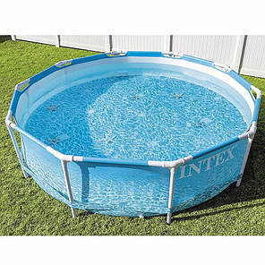 Басейн каркасний Intex 28206 Metal Frame Pool 305 x 76 см Marine print N, фото 4