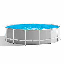 Каркасний басейн Intex 26700 Prism Frame Pool 305 x 76 см Grey N, фото 3