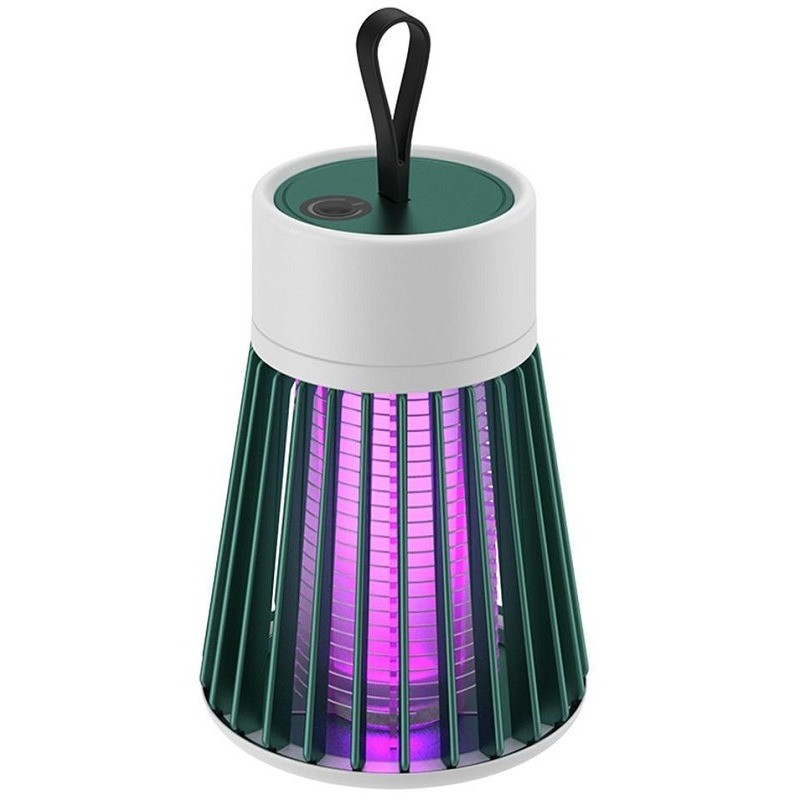 Електро пастка для комах Electronic shock Mosquito killing BG-002 від мережі Green N