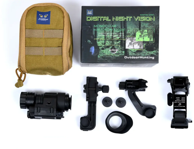 Прибор Ночного Видения Night Vision PVS-14 4х с Креплениями на Шлем — в ...