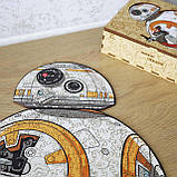 Середній Фігурний Дерев'яний Пазл BB-8 L, фото 7