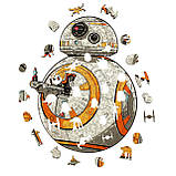 Середній Фігурний Дерев'яний Пазл BB-8 L, фото 3