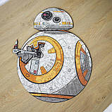 Середній Фігурний Дерев'яний Пазл BB-8 L, фото 9