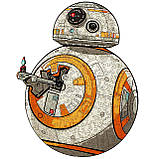 Середній Фігурний Дерев'яний Пазл BB-8 L, фото 4