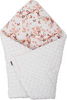 Конверт-ковдра для дитини 2 в 1 Bubaba by FreeON SPRING RHAPSODY WHITE 65х65 см