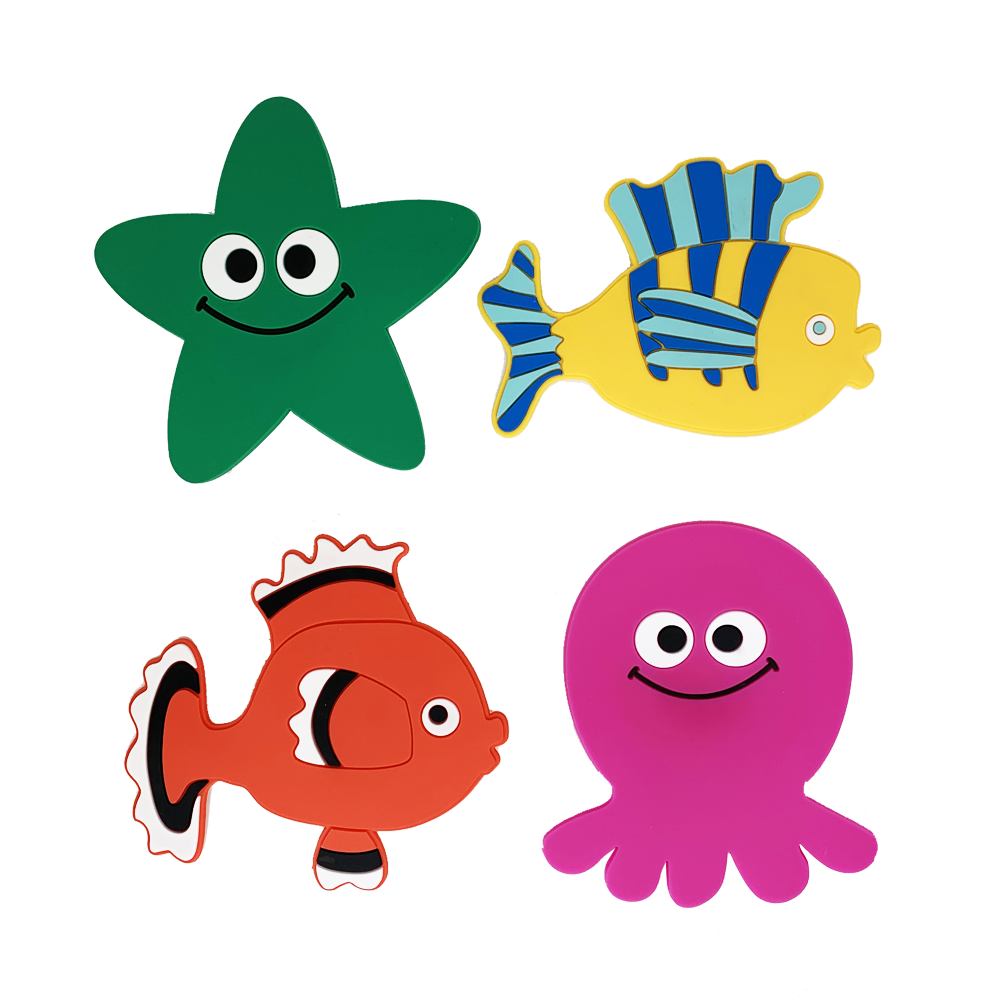 Набір міні-килимків у ванну для дітей (4 шт.)