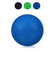 М'яч масажний 6 см Springos Lacrosse Ball для масажу шиї плечей спини грудей та литок R_1820