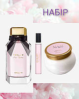 Жіночий набір парфуми Eclat Mon Parfum Oriflame 50мл + крем для тіла + міні-спрей 8 мл. (Еклат Мон Парфа)