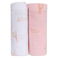 Рушники Bubaba by FreeON 2/1 PINK and WHITE 70х70 см