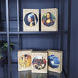 Середній Фігурний Дерев'яний Пазл Woods Story Зоряна Ніч (Вінсент Ван Гог) L, фото 8