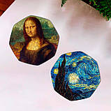 Середній Фігурний Дерев'яний Пазл Woods Story Зоряна Ніч (Вінсент Ван Гог) L, фото 4