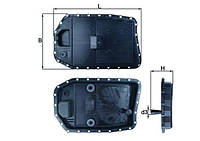 Масляный поддон, автоматическая КП Knecht HX154