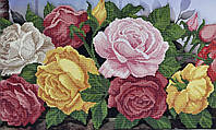 ЗПК-042 Розы за окном, набор для вышивки бисером картины