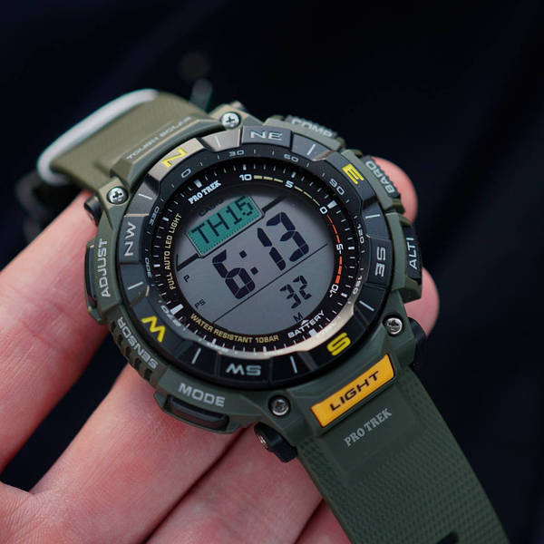 Casio Protrek PRG 340 3ER Triple Sensor Tough Solar COMPASS Dealer Time 1875509773