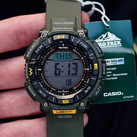 Casio Protrek PRG-340-3ER Triple Sensor Tough Solar COMPASS