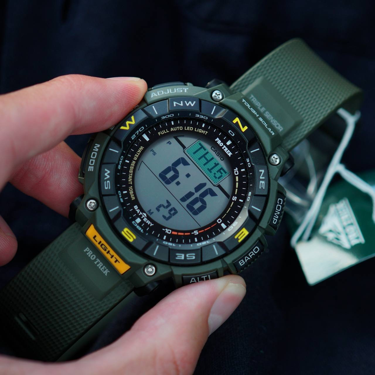 Casio Protrek PRG 340 3ER Triple Sensor Touch Solar COMPAS ID