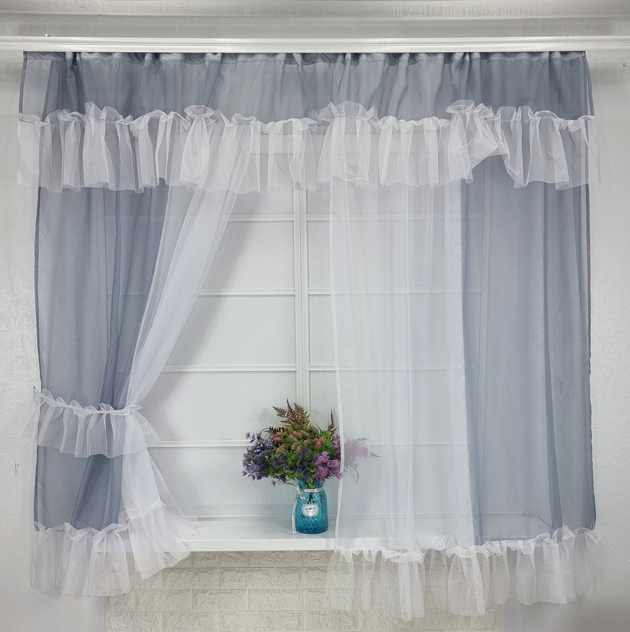 Кухонні штори "Ліра" №2