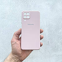 Чехол на Samsung Galaxy M53 5G Silicone Case пудровый силиконовый / для Самсунг Гелекси М53