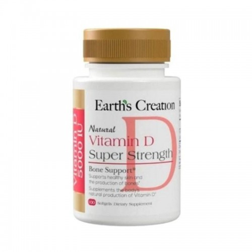 Earths Cre Vitamin D 2000 IU - 100 софт гель ( вийшов термін - 01.25)
