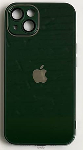 Чохол для iPhone 9D Glass Green