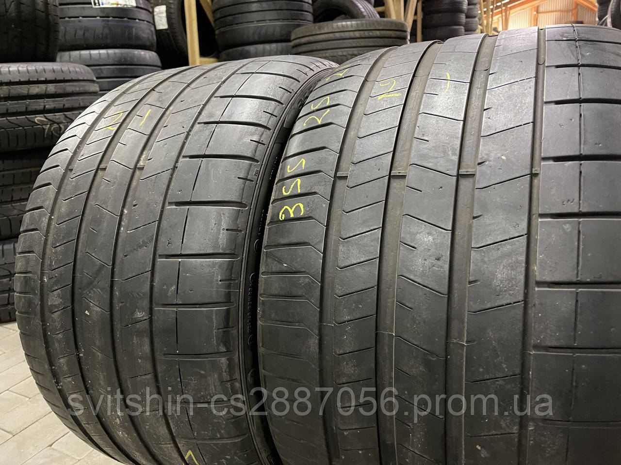 Літні шини 355/25R21 Pirelli PZero PZ4 5.5мм 21рік (Італія) 2шт
