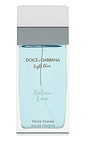 Оригинал Dolce Gabbana Light Blue Italian Love Pour Femme 100 мл ТЕСТЕР туалетная вода