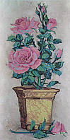 ТК-026 (1) Рожеві троянди, набір для вишивання бісером картини