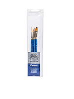 Набор кистей из синтетического ворса Winsor Ser. Cotman Brushes 4, 4 шт